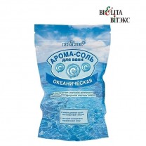 Арома-соль для ванн Океаническая с экстрактом морской водоросли ламинарии и эфирным маслом лимона