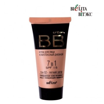 BB cream тон 02 - легкий загар