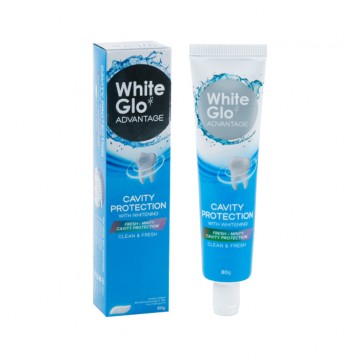 White Glo Cavity Protection зубная паста с отбеливанием